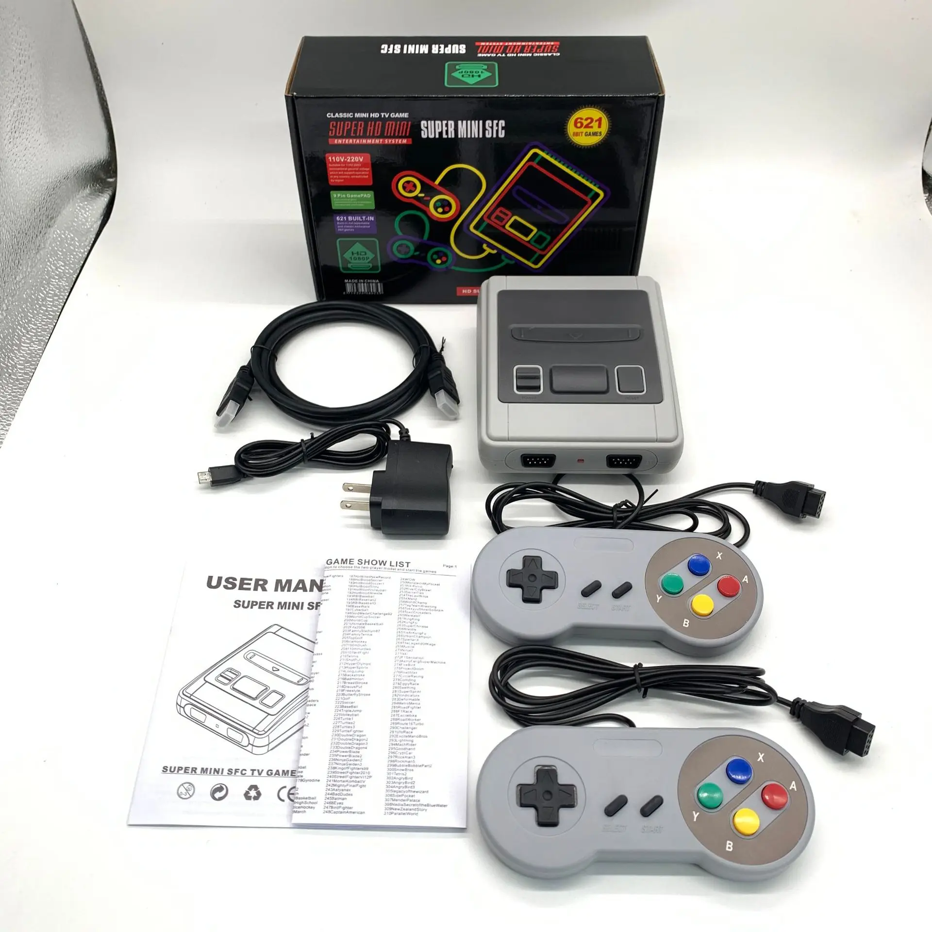 SFC621 4K HDMI Mini Retro SNES - Retro Gaming N64 review and price