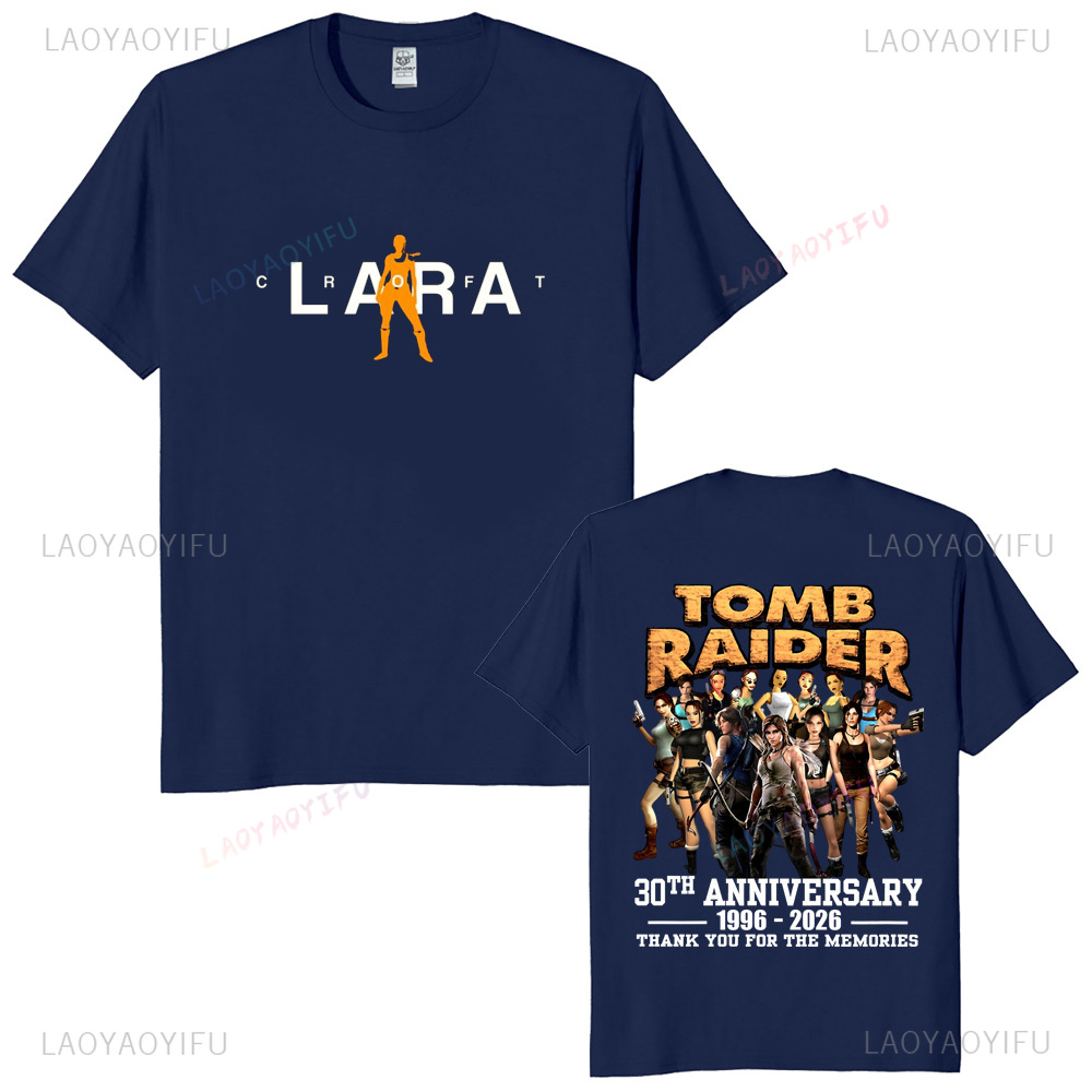 Tomb Raider 30th Anniversary U - Retro Gaming T Shirt review and price