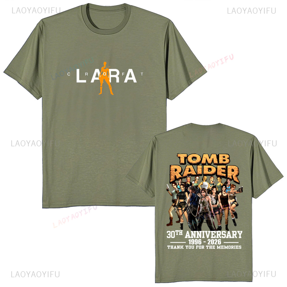 Tomb Raider 30th Anniversary U - Retro Gaming T Shirt review and price
