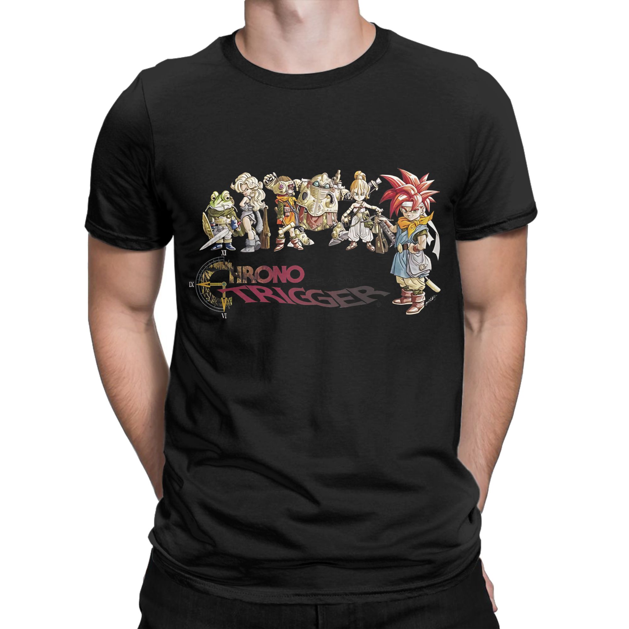 Chrono Trigger Logo Funny Grap - Retro Gaming T Shirt review and price